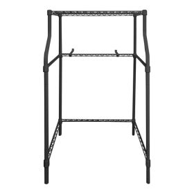 Cmpct Lndry App Stand Blk