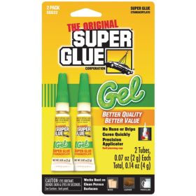 Thick Gel Super Glue-2 Pk