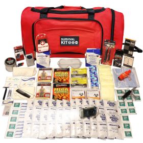 2 Person Essential Survival Kit, Rolling Bag