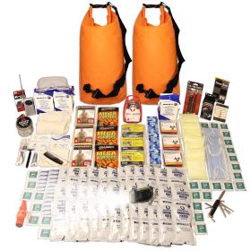 3 Person Essential Survival Kit, Dry Bag