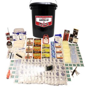 3 Person Essential Survival Kit, Bucket and Lid