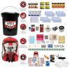 4 Person Essential Survival Kit, Bucket and Lid