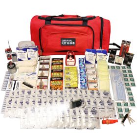4 Person Essential Survival Kit, Rolling Bag